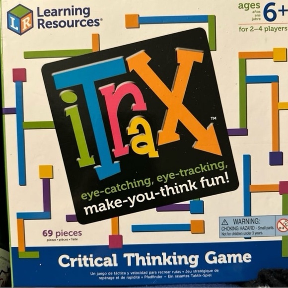 Brand New iTrax Game Ages 2+ Fun & Still Educational Uses Critical Thinking - Picture 1 of 5